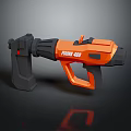 FORIS 450 Drill Power Tool Design With Orange And Black Body And Ergonomic Handle