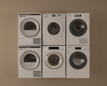 Washing machine appliances 3d model