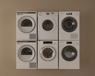 Washing machine appliances 3d model