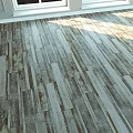 Natural Wooden Floor Planks With Mixed Tones And Textured Surface Design
