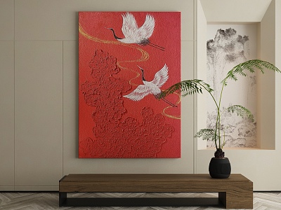 New Chinese Decorative Painting model