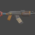Rust Assault Rifle IAk47 3d model