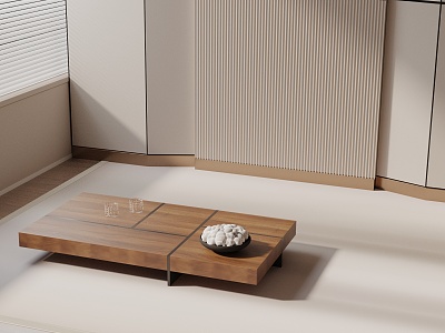 Modern coffee table model