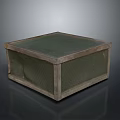 Wooden Mesh Storage Box With Square Shape And Open Design For Home Use