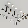 Modern Downlights and Spotlights With Various Styles Black White Finishes and Sleek Designs