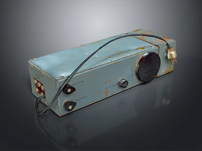 Radio Telephony Military Radio Military Walkie-talkie Military Telephone Military Radio Communication 3d model