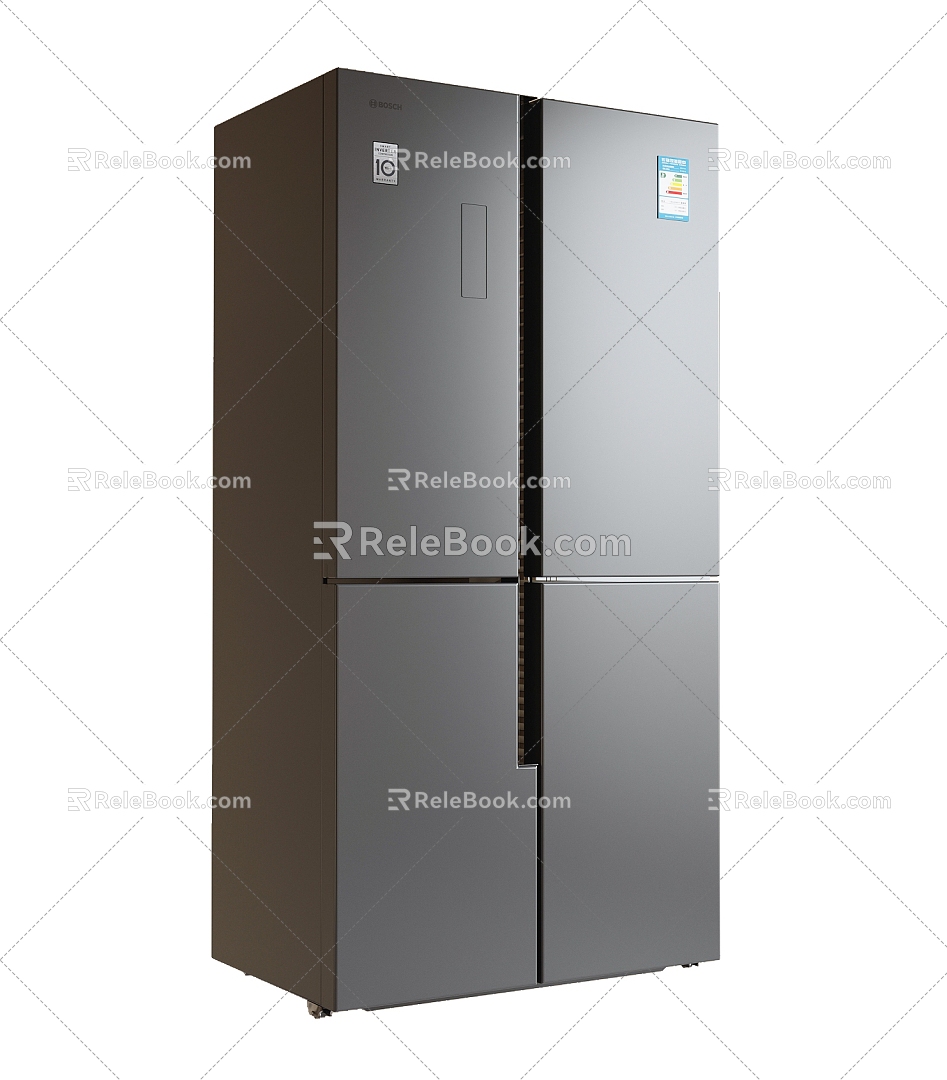 Double door refrigerator model