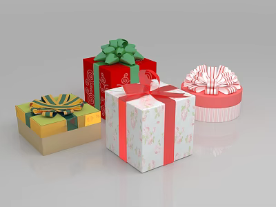 Modern Gift Box Gift Box 3d model Modern Gift Box Gift Box 3d model
