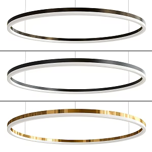 Ring chandelier 3d model