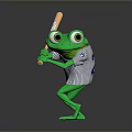 Frog Poison Frog Game Frog Reptile Cold Blooded Animal Reptile 3d model