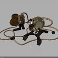 High Quality Automotive Parts With Sturdy Metal Structure And Orange Wiring Harness