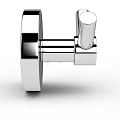 Sleek Chrome Bathroom Accessories With Modern Wall Mounted Design And Polished Metal Finish
