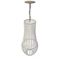 Crystal chandelier 3d model