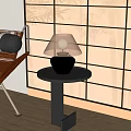 Modern table lamp table lamp floor lamp side table lamp 3d model