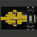 Yellow Industrial Mechanical Arm Equipment With Multiple Joints And Stable Base