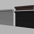 Various Colored Roller Shutters In Different Styles For Interior Wall
