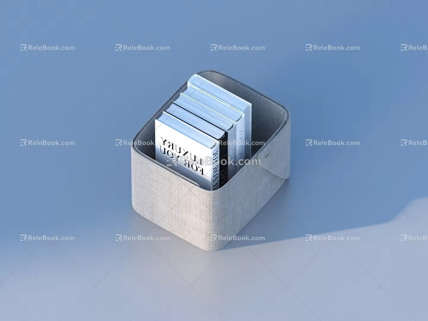 Storage basket toolbox 3d model