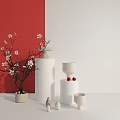 Modern vase ornaments 3d model
