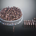 Hardware Tools Collection With Transparent Container Filled With Various Arranged Screws And Neatly Organized Sets