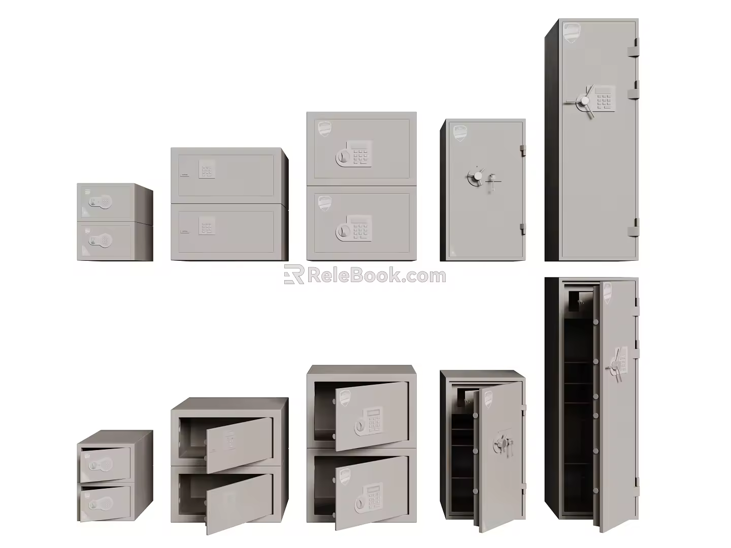 Modern Safe 3d model