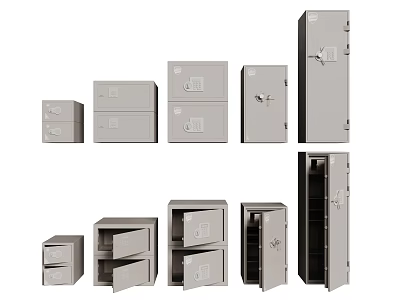Modern Safe 3d model