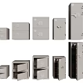 Modern Safe 3d model