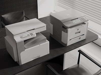 Printer Copier Scanner Office Equipment 3d model