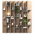 Cabinet with shelf 088 3d model