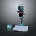 Bench Drill Vertical Drilling Machine Vertical Bench Drilling Machine Tools Hardware Tools Processing Tools Furniture 3d model
