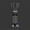 Modern Signal Tower Science Fiction Signal Tower Science Fiction Communication Tower Communication Tower 3d model