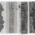 Creative Garden Stepping Stones Path With Natural Stones Pebbles And Slabs Design