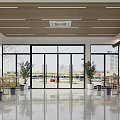 Food Court Interior Design With Local Specialties Shop And Wuhan Hot Dry Noodles Counter