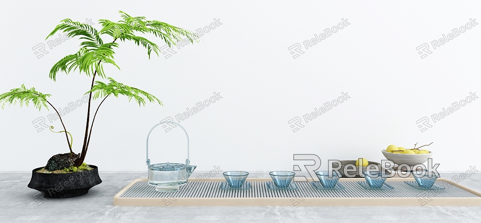 New Chinese Tea Set Tea Set model