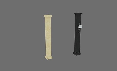 Roman Column 3d model