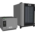 INIO Modern Kitchen Appliances With Glass Door Oven And Digital Control Panel