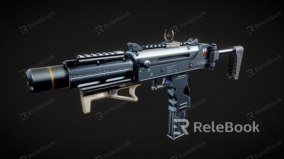 MP930 variant submachine gun model