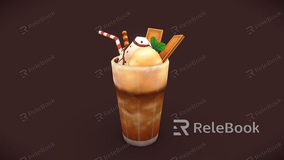 Modern Coffee Iced Coffee model