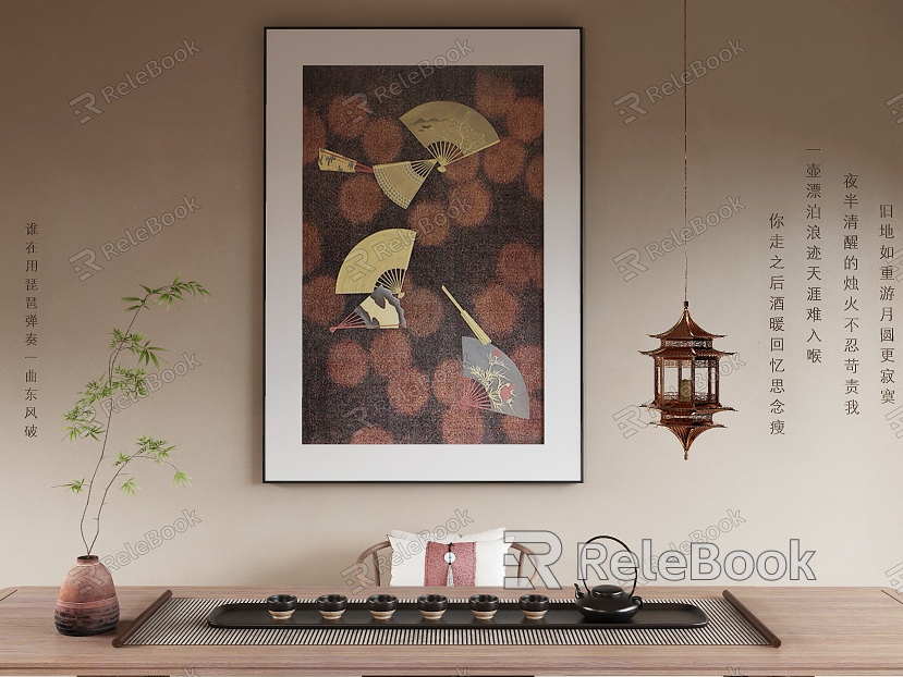 New Chinese Decorative Painting model