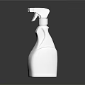 White Plastic Spray Bottle Ideal For Household Cleaning And Disinfecting Tasks