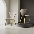 Modern Dining Chair Single Chair 3d model