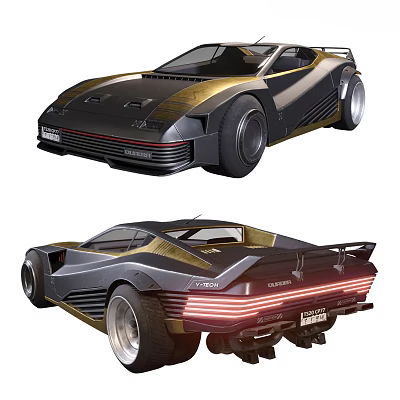 Modern Racing 3d model