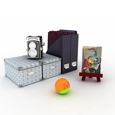 Modern Ornaments Combination Ornaments 3d model