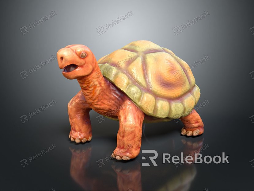 Turtle Turtle Cartoon Turtle Snapping Turtle Chickbill Turtle Reptile Cold Blooded Animal Reptile Reptile Class model