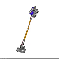 High Performance Lightweight Vacuum Cleaner For Home Daily Use With Long Handle Design