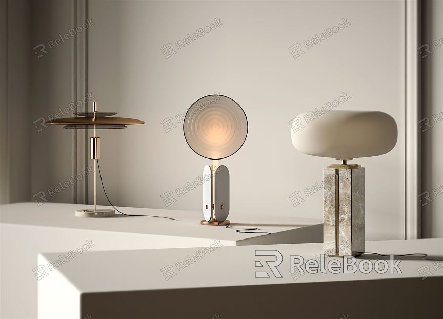 Modern table lamp model