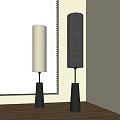 Nordic Middle Ancient Floor Lamp 3d model
