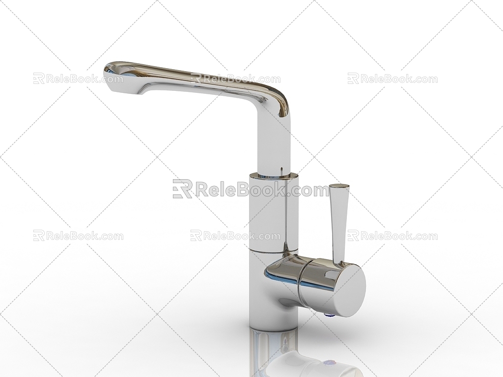 Modern faucet 3d model