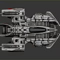 Futuristic Silver Racing Car With Streamlined Body Mechanical Details And Red Accents