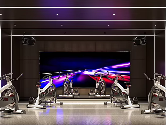 Spinning room 3d model