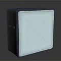 Modern Desktop Computer Tower With Sleek Black Design And Front Panel